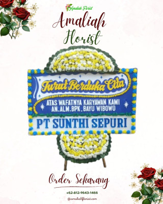 Papan Bunga Duka di Sorkam