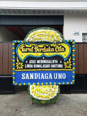 Papan Bunga Duka di Sorkam